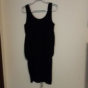 Black tank dress
